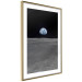 Wall Poster Far from Home - view from the moon to planet Earth in deep space 123167 additionalThumb 6