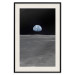 Wall Poster Far from Home - view from the moon to planet Earth in deep space 123167 additionalThumb 18
