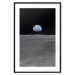 Wall Poster Far from Home - view from the moon to planet Earth in deep space 123167 additionalThumb 15