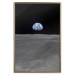 Wall Poster Far from Home - view from the moon to planet Earth in deep space 123167 additionalThumb 20