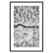 Poster Cold Stream - black and white winter landscape of a snow-covered forest 123367 additionalThumb 15