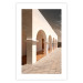 Poster Sunny Arcades - stone walkway and architecture in sunlight 123767 additionalThumb 25