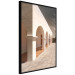 Poster Sunny Arcades - stone walkway and architecture in sunlight 123767 additionalThumb 4