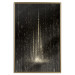 Poster Snowstorm - landscape of falling snowflakes' glow against a night backdrop 125067 additionalThumb 16