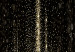 Poster Snowstorm - landscape of falling snowflakes' glow against a night backdrop 125067 additionalThumb 9