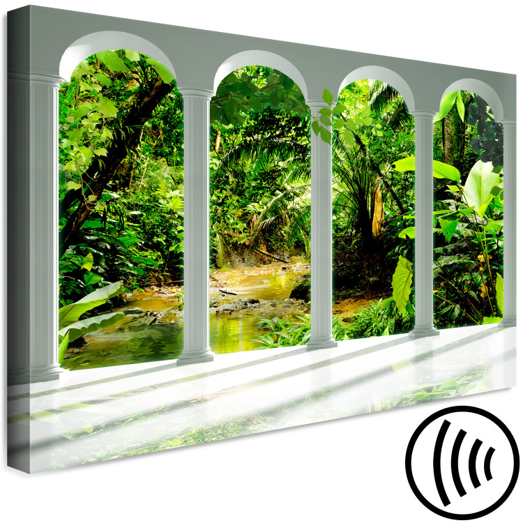 Canvas Print Jungle Charm (1 Part) Wide 125167 additionalImage 6