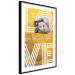 Poster I Love You like You Love Me - English text on a yellow background 125367 additionalThumb 11