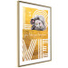 Poster I Love You like You Love Me - English text on a yellow background 125367 additionalThumb 6