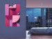 Wall Poster Abstract Home - various geometric figures in shades of pink 125467 additionalThumb 17