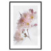 Poster Spring in Japan - branch with pink flowers on a bright white background 125867 additionalThumb 25
