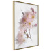 Poster Spring in Japan - branch with pink flowers on a bright white background 125867 additionalThumb 14