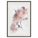 Poster Spring in Japan - branch with pink flowers on a bright white background 125867 additionalThumb 24