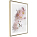 Poster Spring in Japan - branch with pink flowers on a bright white background 125867 additionalThumb 8