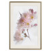 Poster Spring in Japan - branch with pink flowers on a bright white background 125867 additionalThumb 23