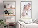 Poster Spring in Japan - branch with pink flowers on a bright white background 125867 additionalThumb 7