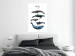 Wall Poster Whales - marine animals with Latin inscriptions on a white background 126867 additionalThumb 4