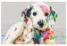 Paint by Number Kit Colourful Puppy 127567 additionalThumb 7