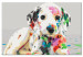 Paint by Number Kit Colourful Puppy 127567 additionalThumb 6