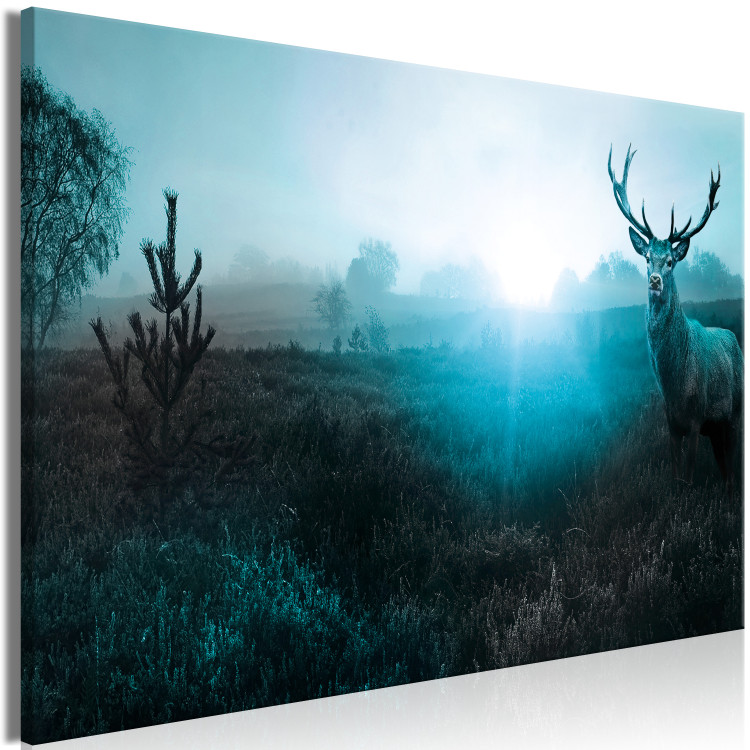 Large canvas print Emerald Deer [Large Format] 128567 additionalImage 2