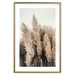 Wall Poster Plume of Dreams - golden autumn trees on a uniform light background 130467 additionalThumb 16