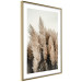 Wall Poster Plume of Dreams - golden autumn trees on a uniform light background 130467 additionalThumb 7