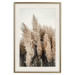 Wall Poster Plume of Dreams - golden autumn trees on a uniform light background 130467 additionalThumb 20