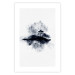 Poster Lonely Tree - abstract landscape of a tree in a circle on a white background 131767 additionalThumb 25