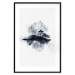Poster Lonely Tree - abstract landscape of a tree in a circle on a white background 131767 additionalThumb 17