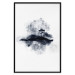Poster Lonely Tree - abstract landscape of a tree in a circle on a white background 131767 additionalThumb 18