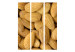 Room Divider Tasty Almonds (3-piece) - close-up of brown almonds 132767 additionalThumb 3