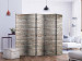 Folding Screen Elegant Brick II (5-piece) - simple composition with an old wall 132967 additionalThumb 2