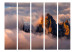 Folding Screen Arcana of Clouds II - landscape of rocky mountains among clouds against the sky 134067 additionalThumb 3
