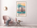 Poster Pastel Alley - tropical palm composition in pastel colors 135167 additionalThumb 21