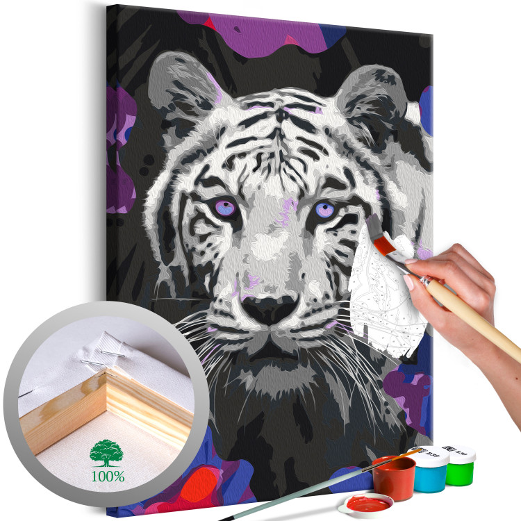 Paint by Number Kit White Bengal Tiger 142767