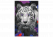 Paint by Number Kit White Bengal Tiger 142767 additionalThumb 5