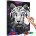 Paint by Number Kit White Bengal Tiger 142767 additionalThumb 4
