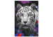 Paint by Number Kit White Bengal Tiger 142767 additionalThumb 7