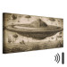 Canvas Print UFO Ship - A Sketch Inspired by the Style of Leonardo Da Vinci 151067 additionalThumb 8