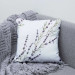 Decorative Microfiber Pillow Lavender Sprigs - A Delicate Composition With a Flowering Plant 151367 additionalThumb 3