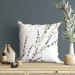 Decorative Microfiber Pillow Lavender Sprigs - A Delicate Composition With a Flowering Plant 151367 additionalThumb 4