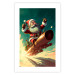 Poster Christmas Fever - Crazy Santa Flying in a Hurry on a Sleigh 151867 additionalThumb 19