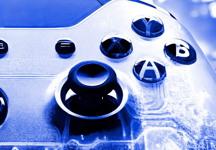Poster Gaming Technology - A Game Pad on an Intensely Navy Blue Background 151967 additionalImage 8