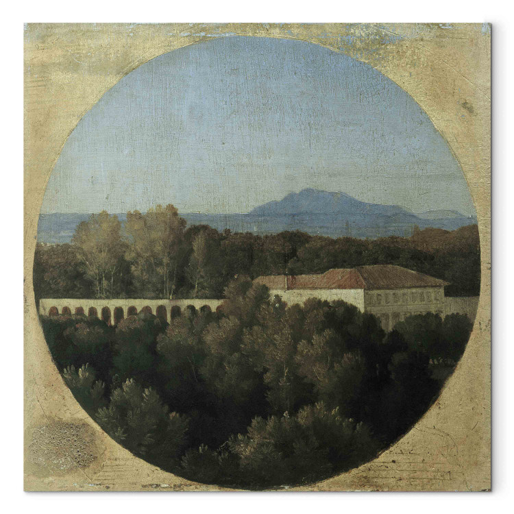 Reproduction Painting Roman landscape with acuaduct of the Villa Borghese 152767 additionalImage 7