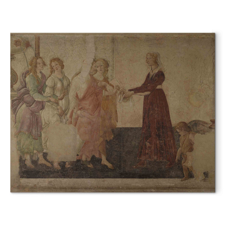 Reproduction Painting Giovanna Tornabuoni(?) and the Three Graces before Venus 153167