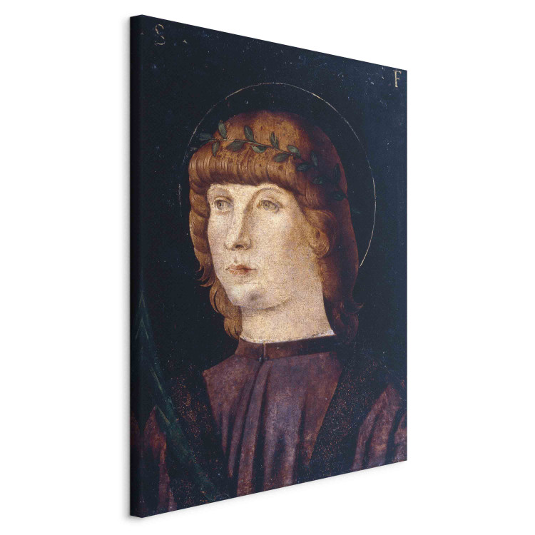 Reproduction Painting Unknown young saint wearing a laurel wreath 154067 additionalImage 2