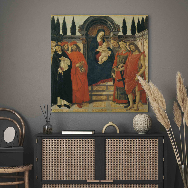 Reproduction Painting Mary with the Child & Saints 154367 additionalImage 5