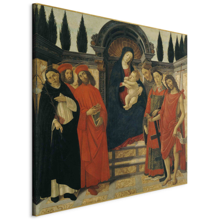 Reproduction Painting Mary with the Child & Saints 154367 additionalImage 2