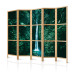 Folding Screen Tropical Waterfall - Landscape in Dark Green II [Room Dividers] 159567 additionalThumb 5