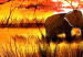 Canvas Print Thirsty elefants 49267 additionalThumb 3