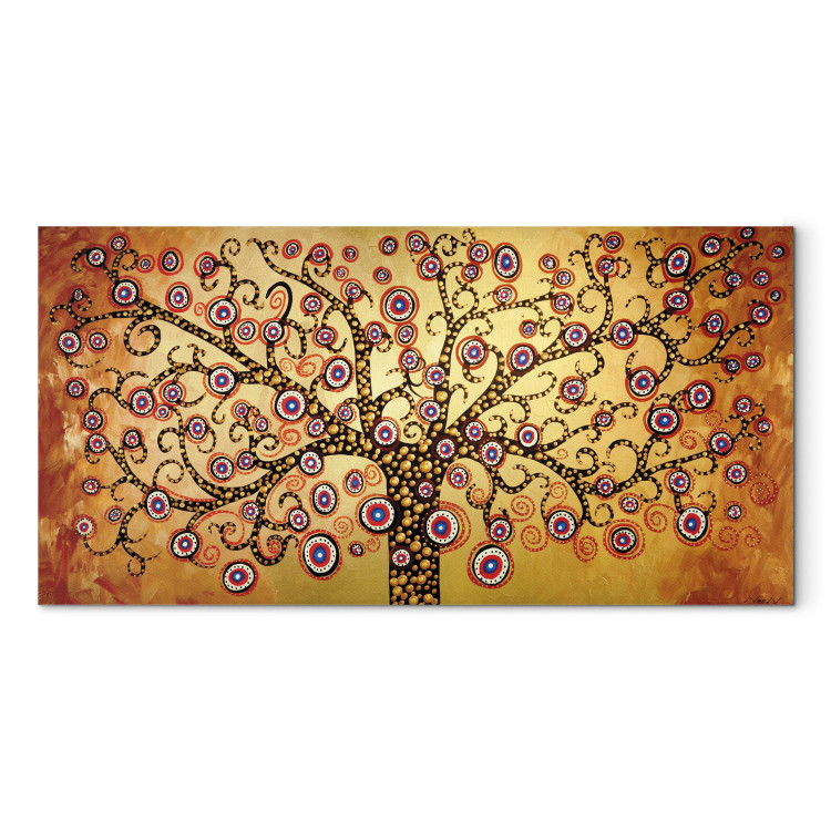 Canvas Peacock tree 49867 additionalImage 7